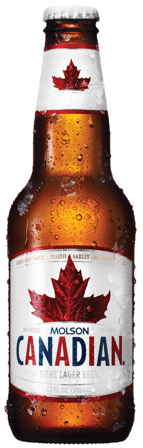 Molson Canadian Beer Bottle